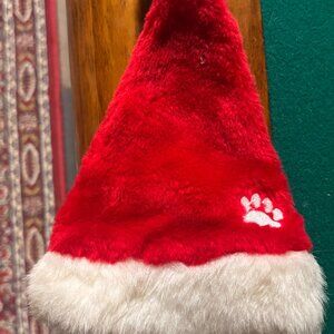 Plush Puppies Doggie Santa hat